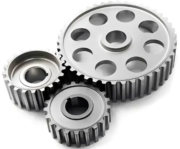 Peça de aço SAE 8620 após processo de cementação a gás na MTC Trat