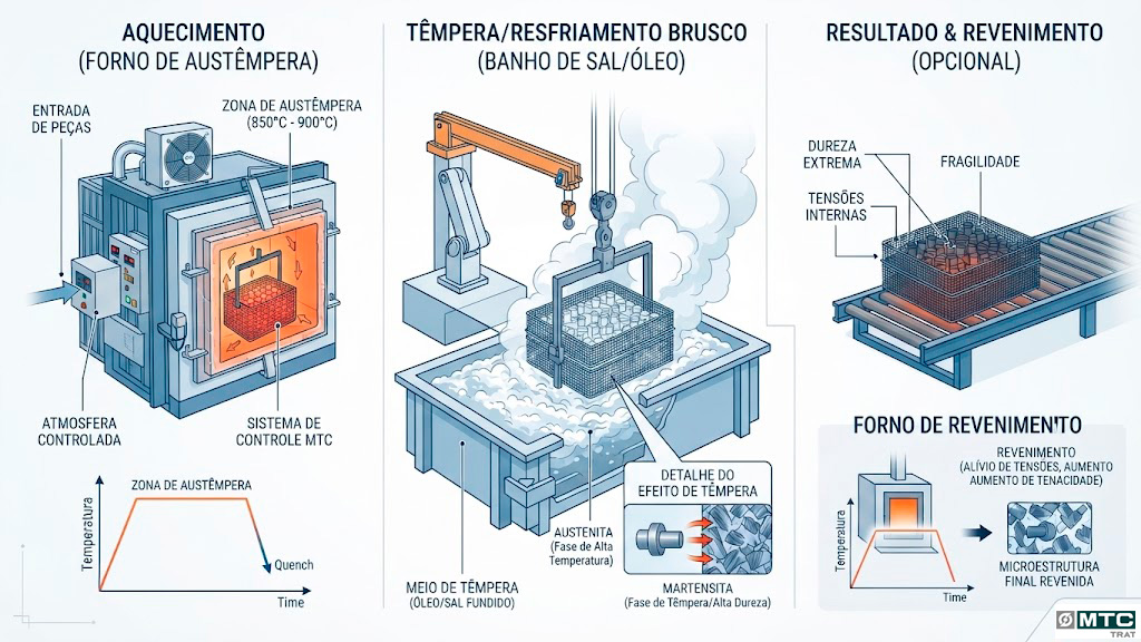 Tratamento Térmico de Têmpera
